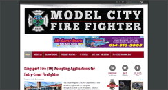 Desktop Screenshot of modelcityfirefighter.com